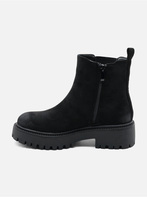 Botas de senhora alça cruzada - Kiabi