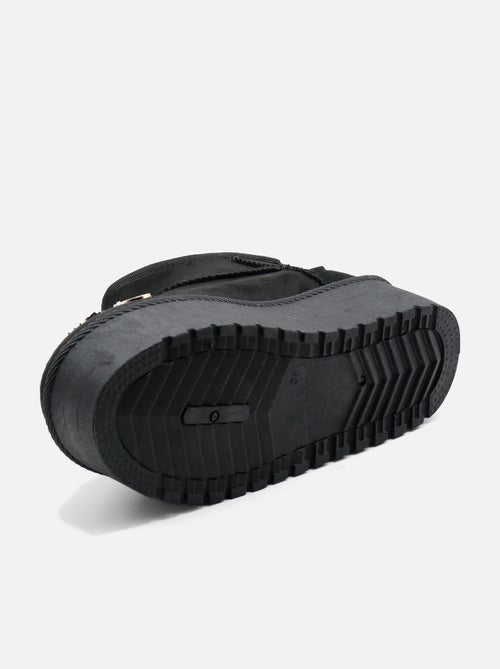 Botas de senhora alça cruzada - Kiabi