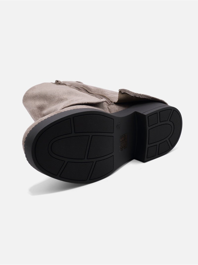 Botas de senhora alça cruzada Toupe - Kiabi