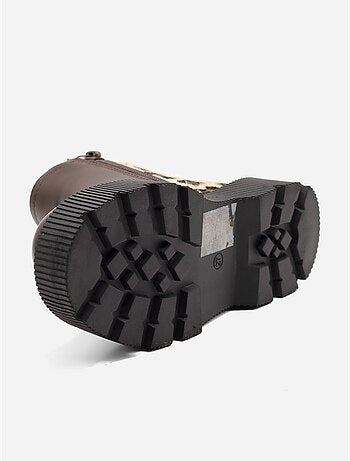 Botas de sola grossa