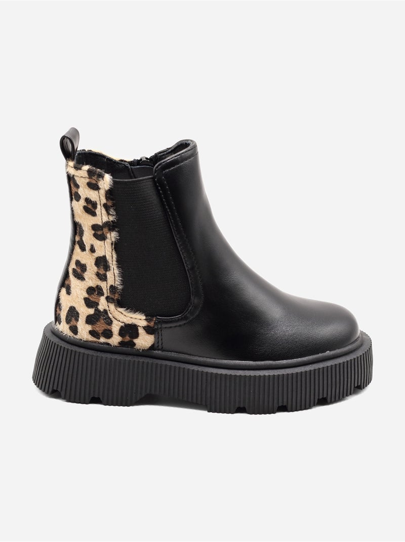 Botas de sola grossa Preto - Kiabi