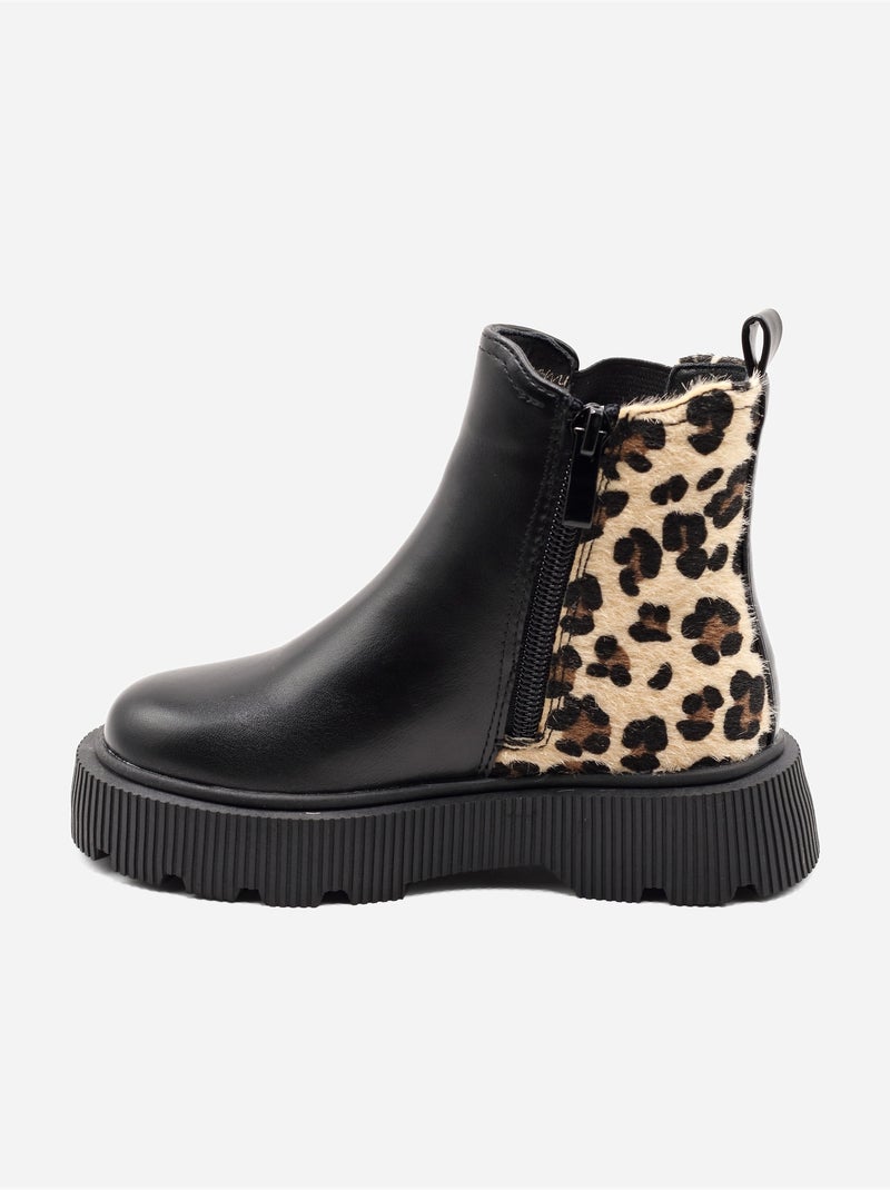 Botas de sola grossa Preto - Kiabi