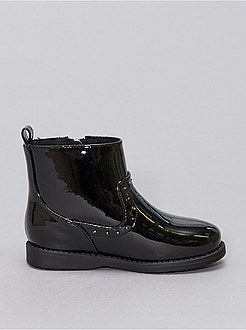 Botas de verniz com tachas - Kiabi