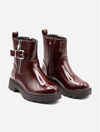 Botas de verniz