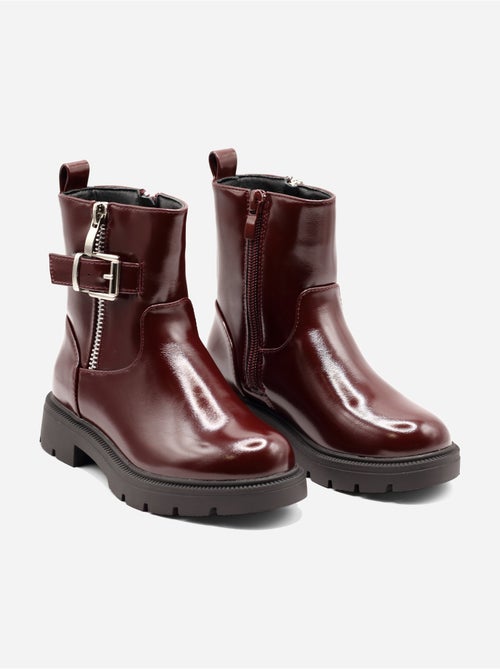 Botas de verniz - Kiabi Botas de verniz - Kiabi