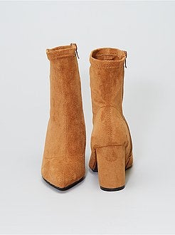 Botas em camurça sintética - Kiabi