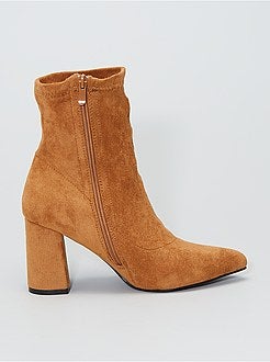 Botas em camurça sintética - Kiabi