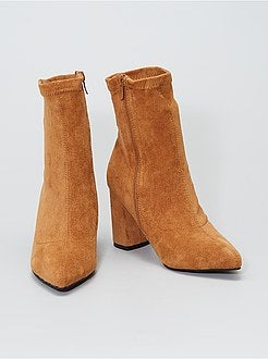 Botas em camurça sintética - Kiabi