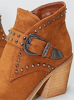 Botas em camurça sintética - Kiabi