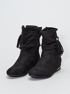 Botas em camurça sintética - Kiabi