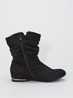 Botas em camurça sintética - Kiabi