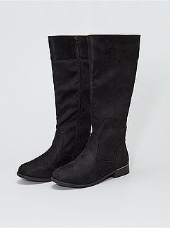 Botas em camurça sintética - Kiabi