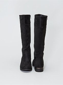 Botas em camurça sintética - Kiabi