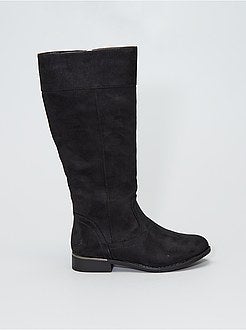 Botas em camurça sintética - Kiabi