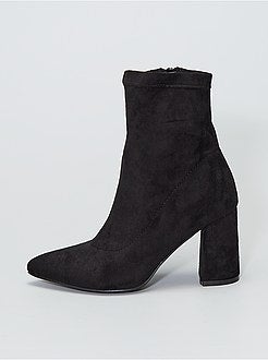 Botas em camurça sintética - Kiabi