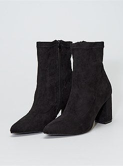 Botas em camurça sintética - Kiabi