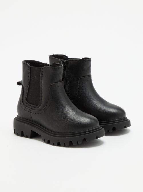 Botas em imitação de pele - Kiabi