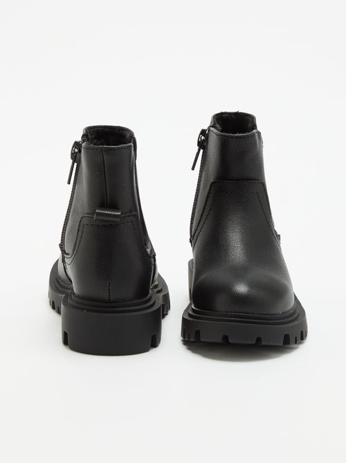 Botas em imitação de pele - Kiabi