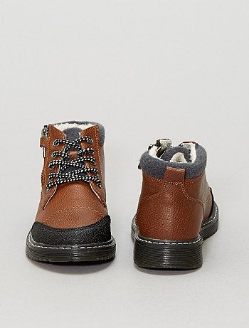 Botas em pele sintética - Kiabi