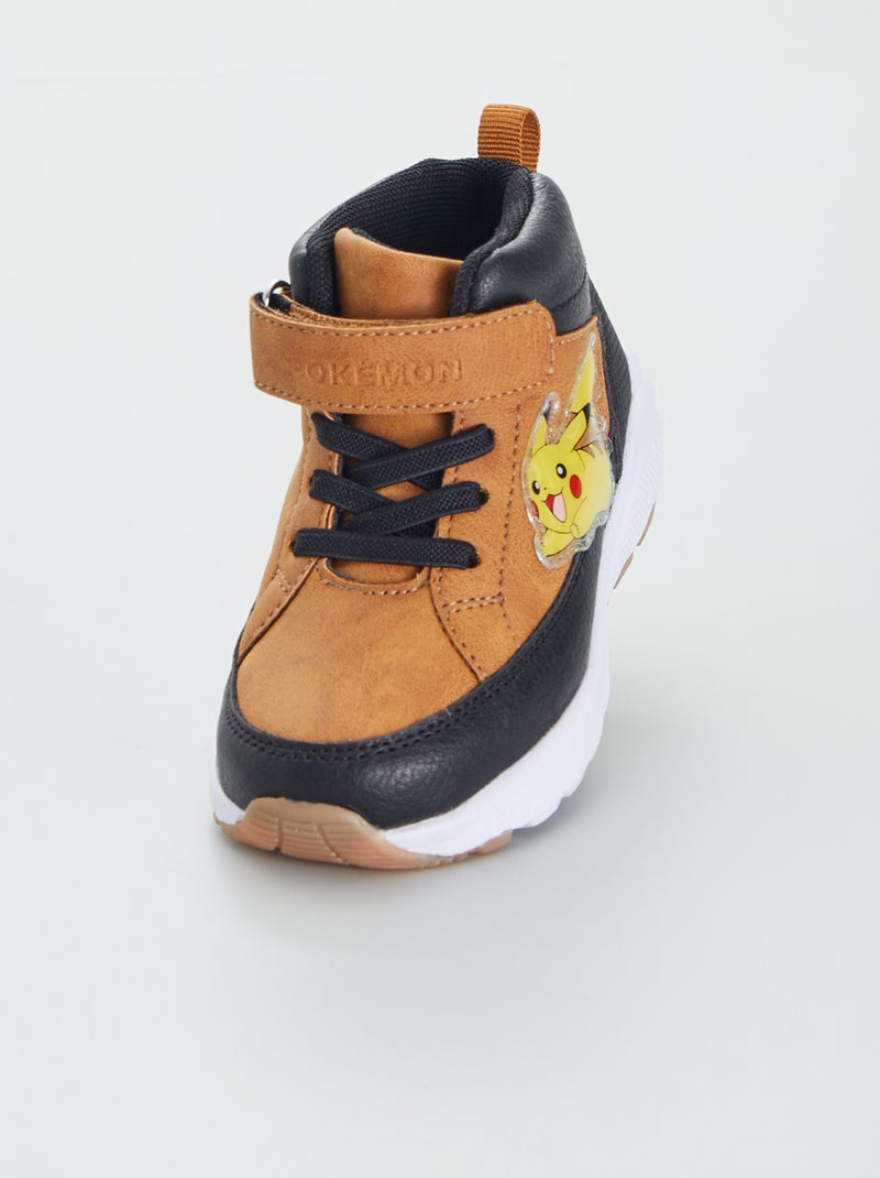 Botas em pele sintética 'Pokémon' 'Pikachu' Marrom - Kiabi