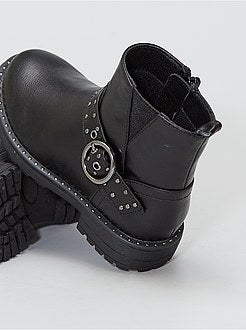 Botas em pele sintética - Kiabi