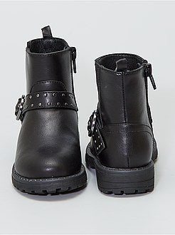 Botas em pele sintética - Kiabi