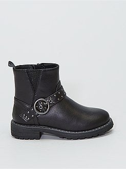 Botas em pele sintética - Kiabi