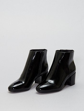 Botas em verniz - Kiabi