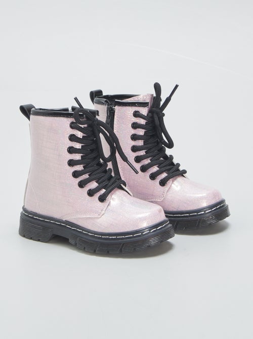 Botas em verniz - Kiabi