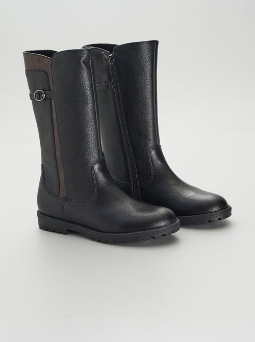 Botas estilo cavaleiro - Kiabi