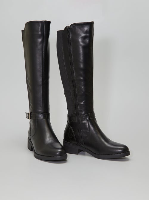 Botas estilo cavaleiro - Kiabi