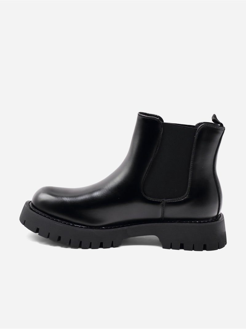 Botas estilo Chelsea - Uomo Preto - Kiabi