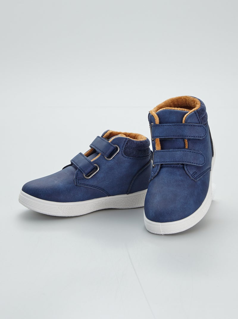 Botas estilo montanha Azul Naval - Kiabi