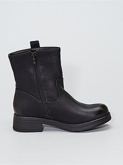 Botas estilo motard - Kiabi