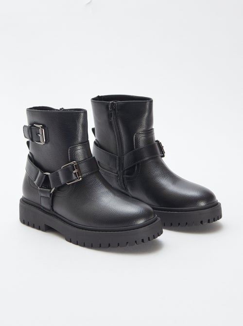 Botas estilo rock - Kiabi
