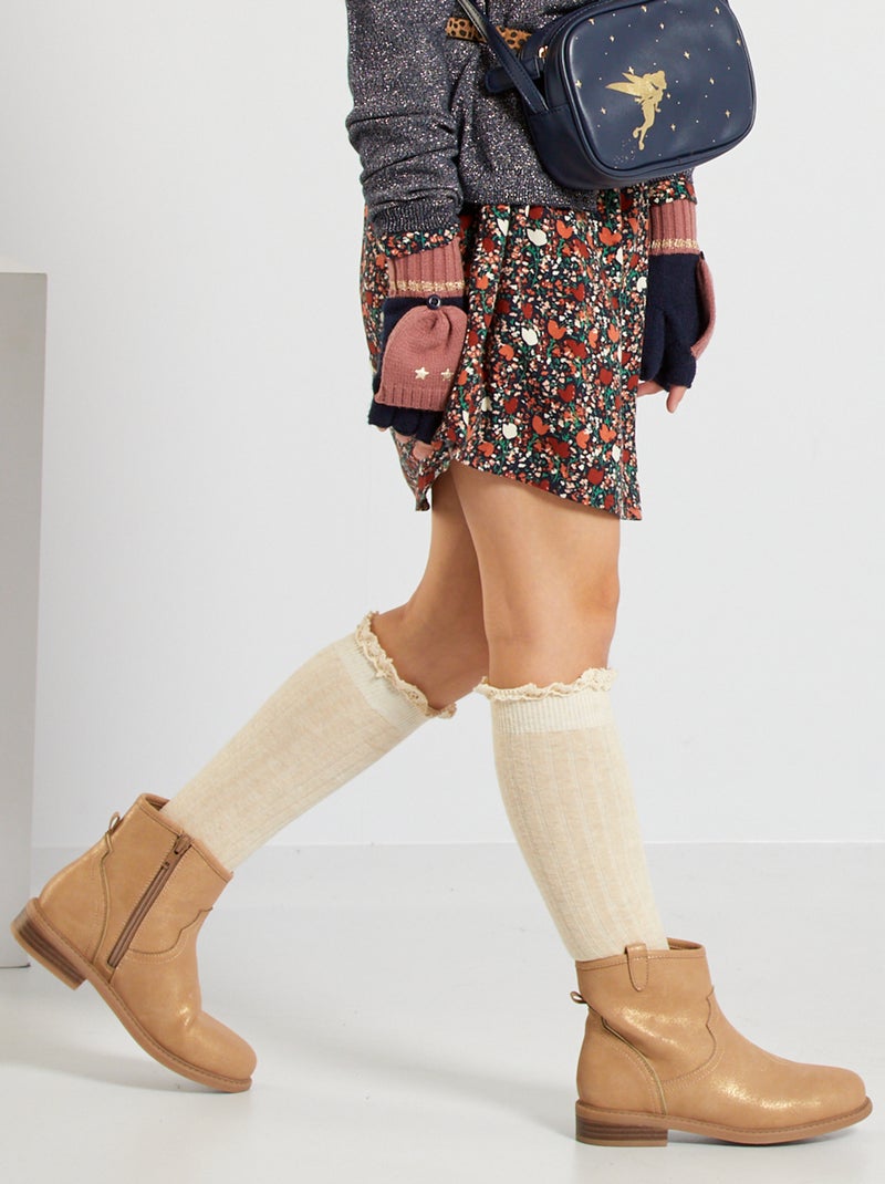Botas estilo western CASTANHO - Kiabi