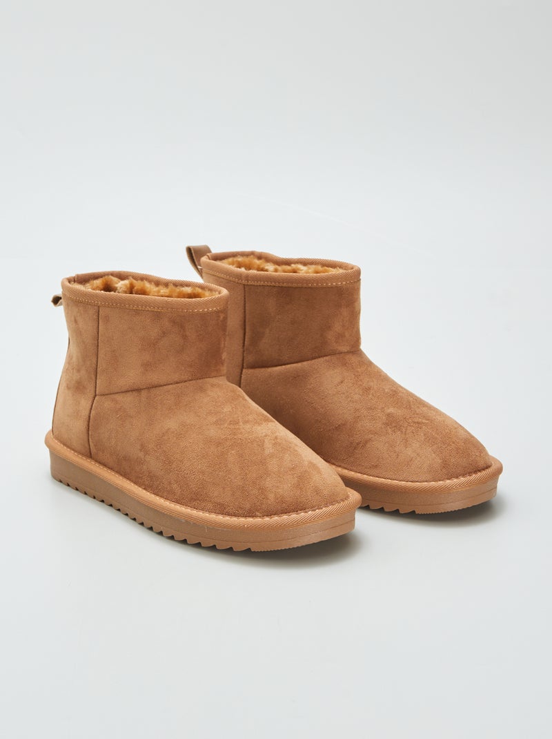 Botas forradas CASTANHO - Kiabi