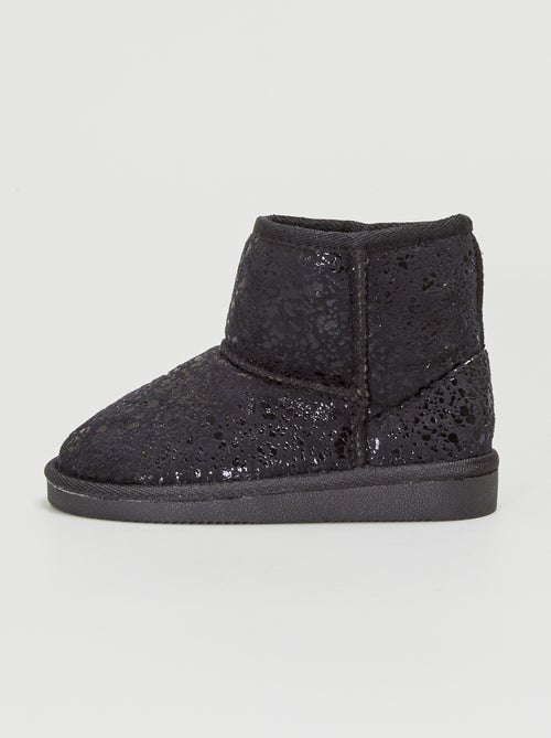 Botas forradas com brilhante - Kiabi