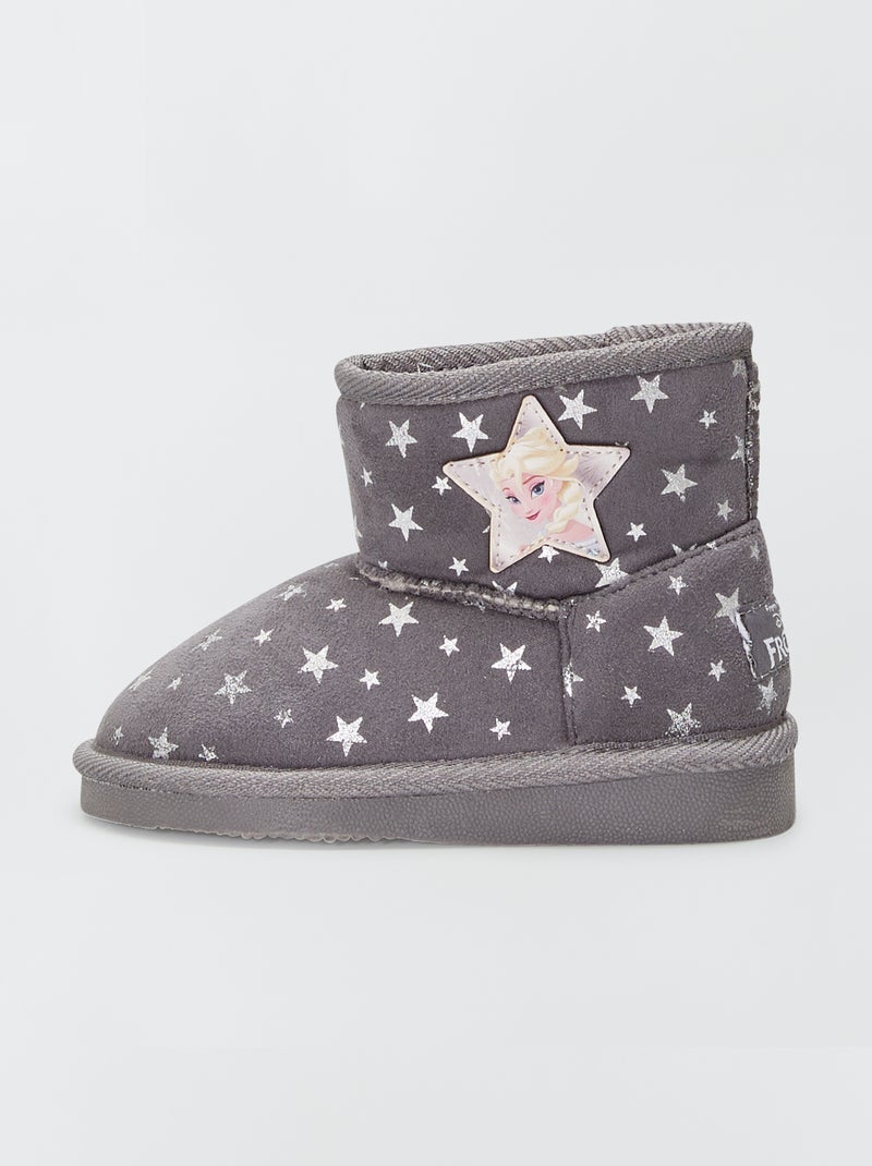 Botas forradas 'Frozen' Cinza - Kiabi