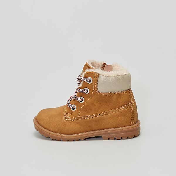 Botas forradas Menina 0-36 meses - MARROM - Kiabi - 28,00€