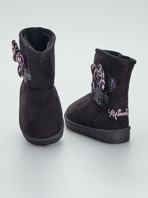 Botas 'Minnie' em camurça sintética - Kiabi