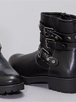 Botas 'motard' - Kiabi