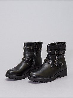 Botas 'motard' - Kiabi