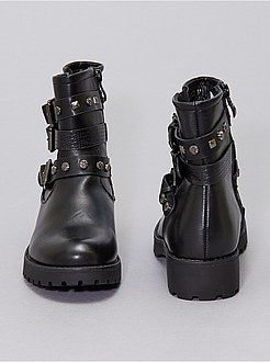 Botas 'motard' - Kiabi