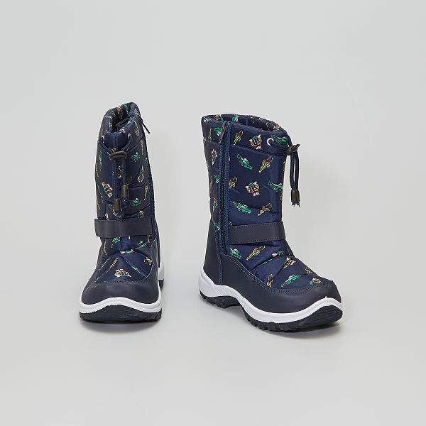 Botas para a neve Menino 3-12 anos - Azul Naval - Kiabi - 20,00€