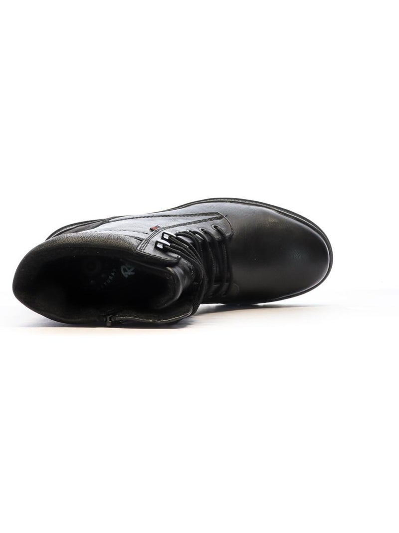 Botas pretas masculinas relife vifrone Preto - Kiabi