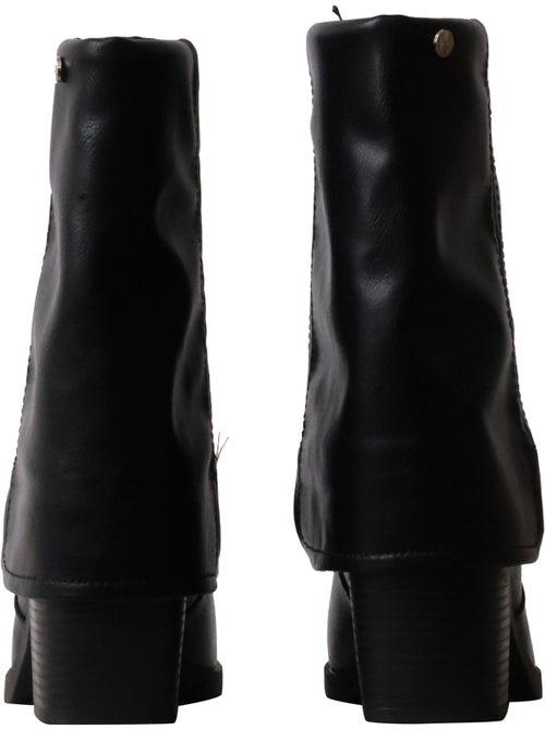 Botas pretas xti 144716 para mulher - Kiabi Botas pretas xti 144716 para mulher - Kiabi