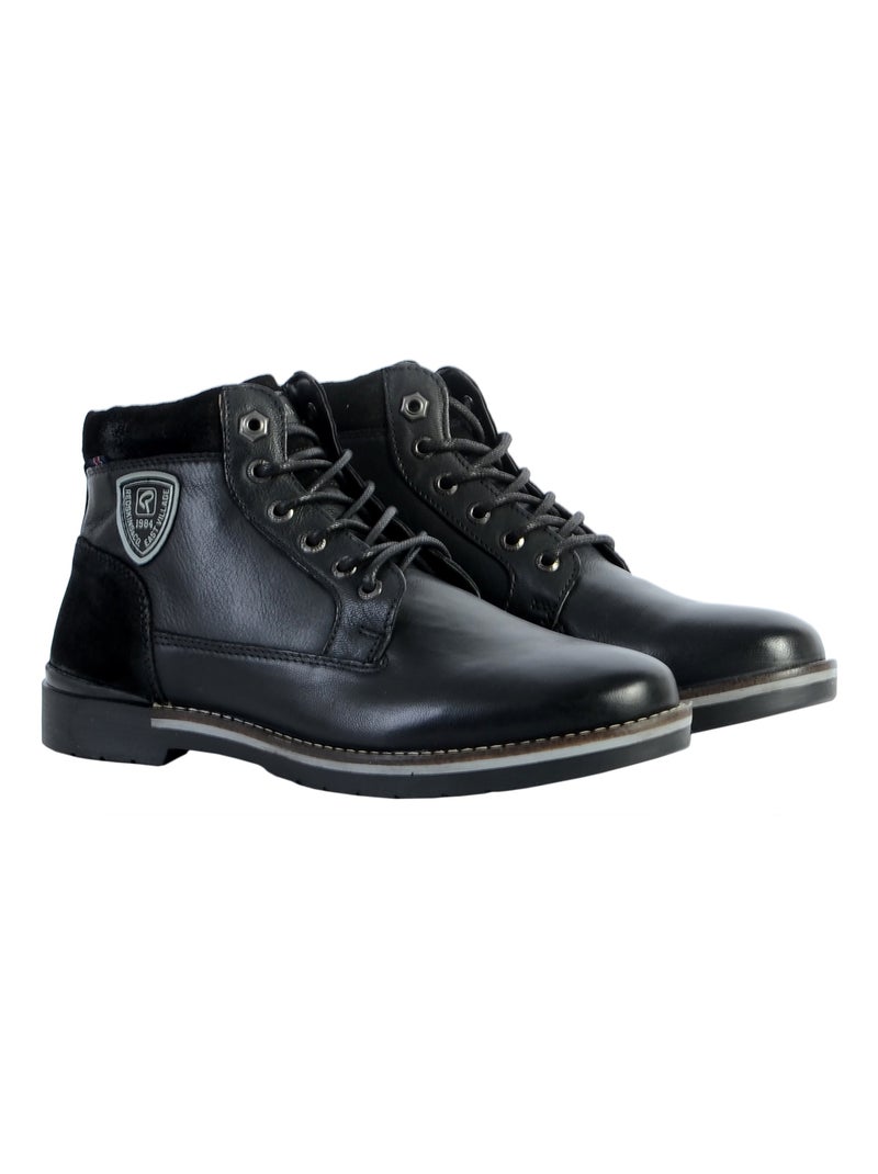 Botas Redskins Accro Pretas para Homem Preto - Kiabi