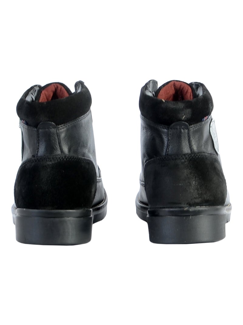 Botas Redskins Accro Pretas para Homem Preto - Kiabi
