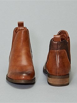 Botas tipo chelsea - Kiabi